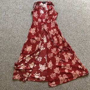Lulus wrap coverup dress